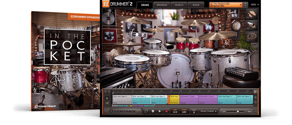 Toontrack EZX | In The Pocket